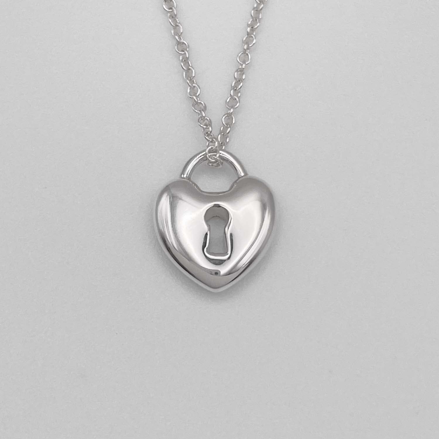 Tiffany&Co. ティファニー ハートロック ネックレス SV925 新品仕上済