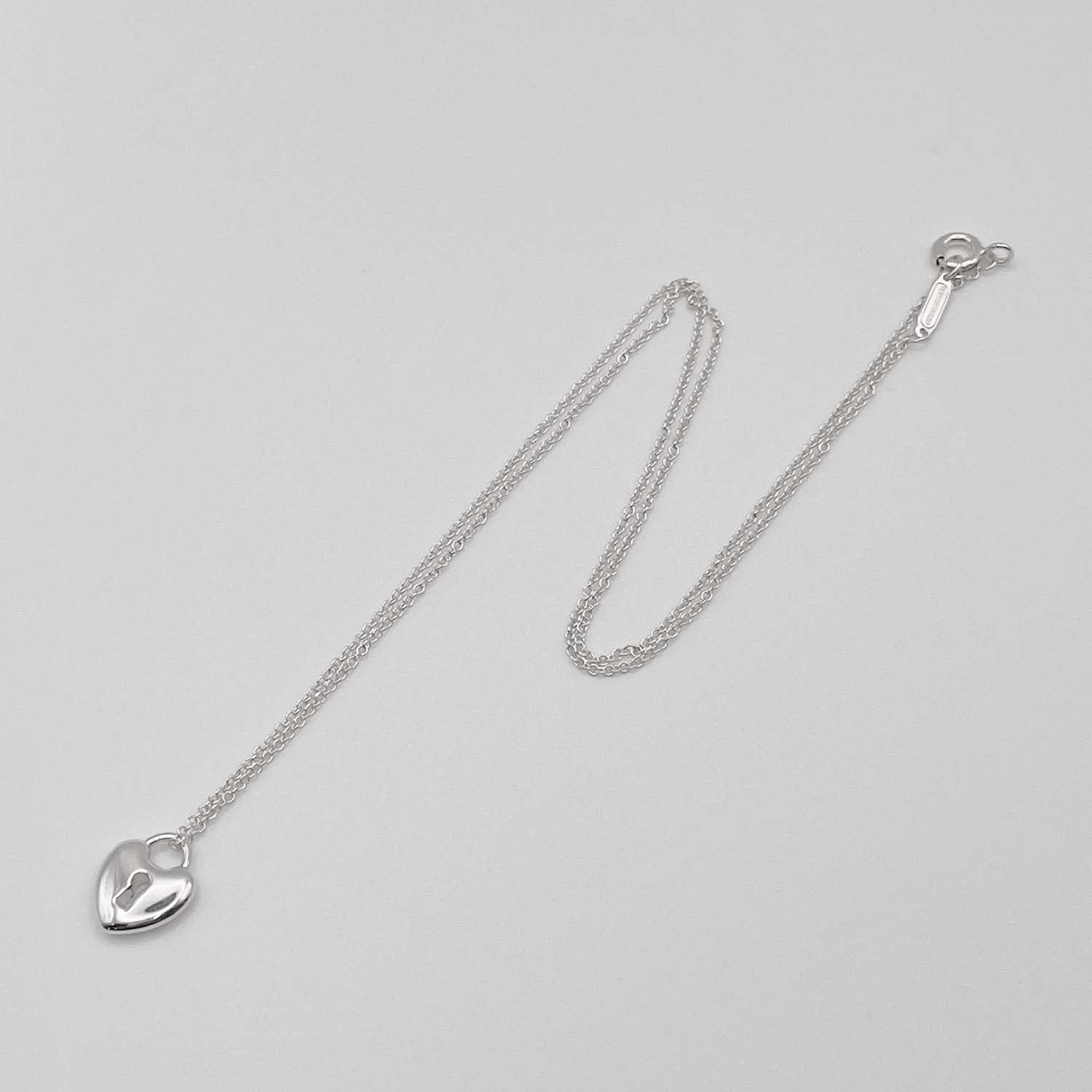Tiffany&Co. ティファニー ハートロック ネックレス SV925 新品仕上済