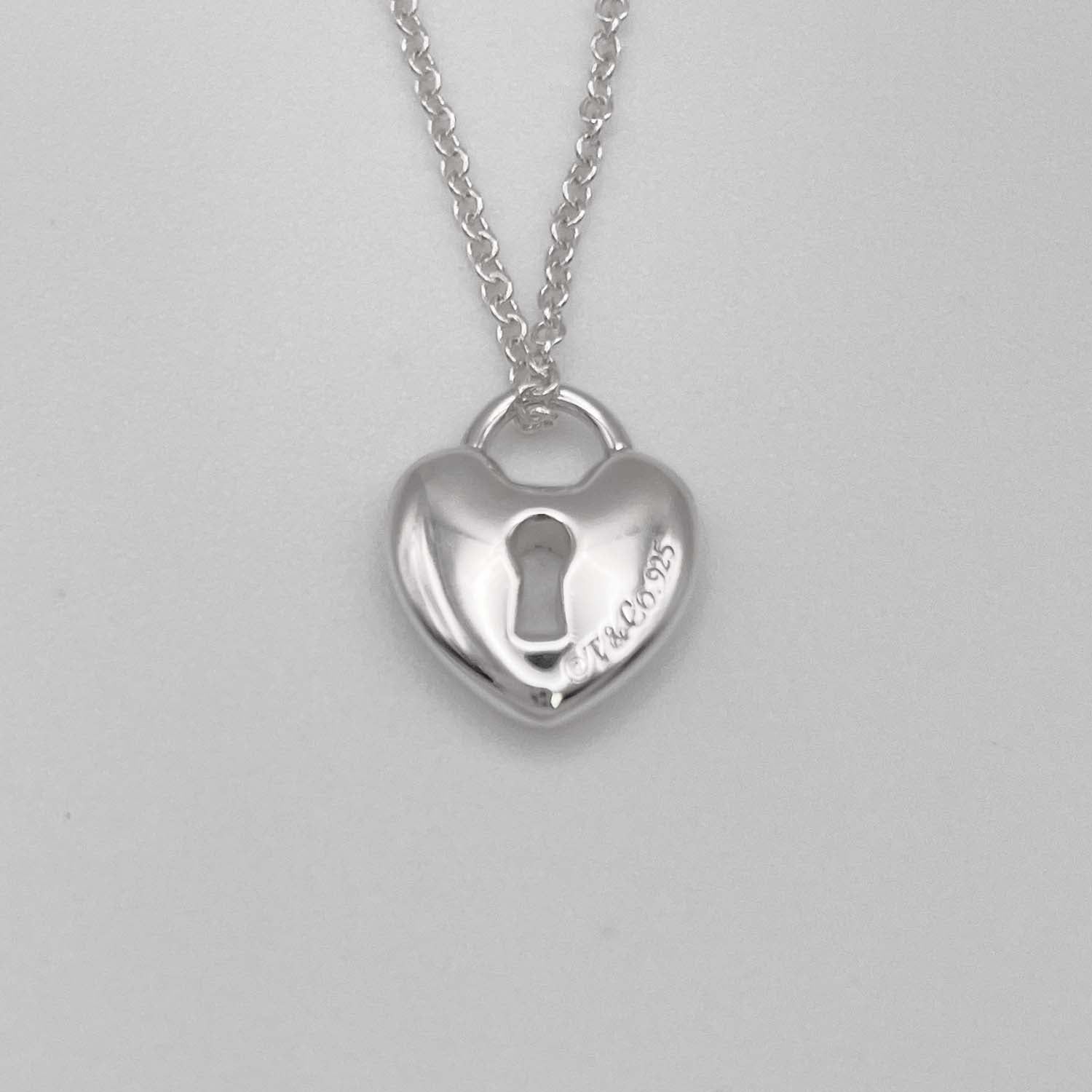 Tiffany&Co. ティファニー ハートロック ネックレス SV925 新品仕上済