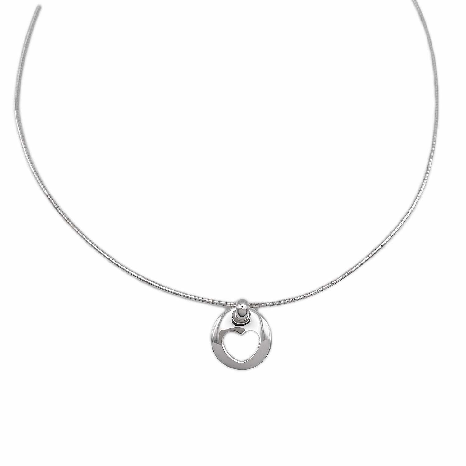 Tiffany&Co. ティファニー ピアスドハート ネックレス チョーカー