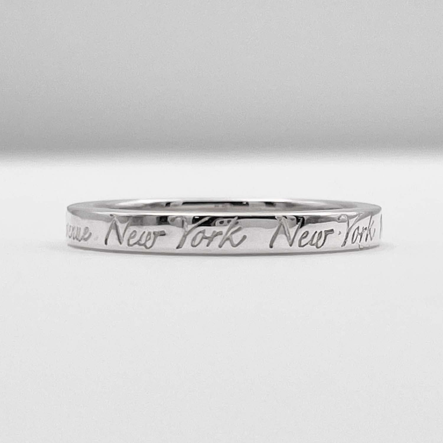 Tiffany&Co. ティファニー 16号 ノーツ リング SV925 新品仕上済