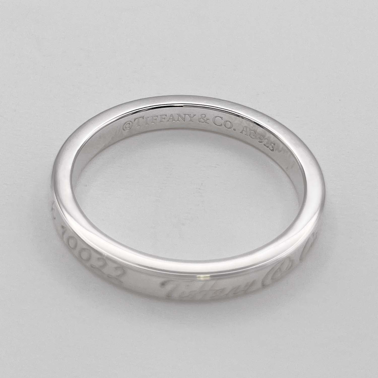 Tiffany&Co. ティファニー 16号 ノーツ リング SV925 新品仕上済