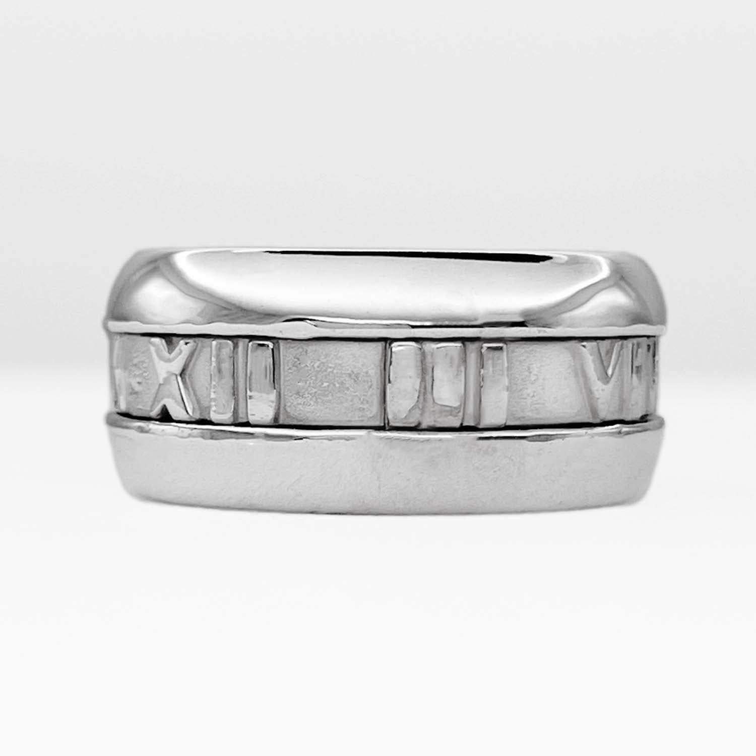 ティファニー アトラスリング SV925 13号 中古美品 Tiffany&Co. ティファニー 13号 アトラス リング SV925 新品仕上済