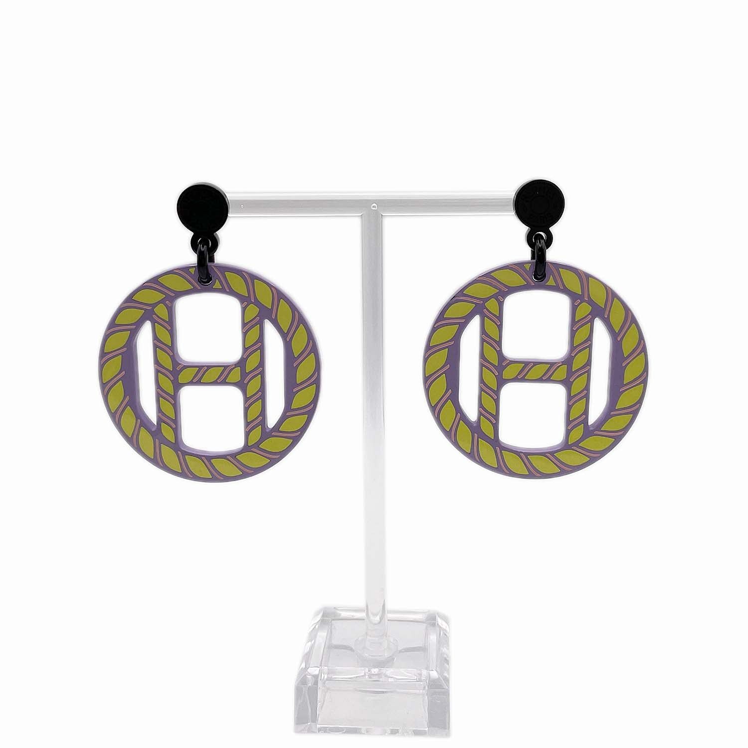 HERMES エルメス Hエキップ セリエ ノーティック ピアス ポップ - メルカリ