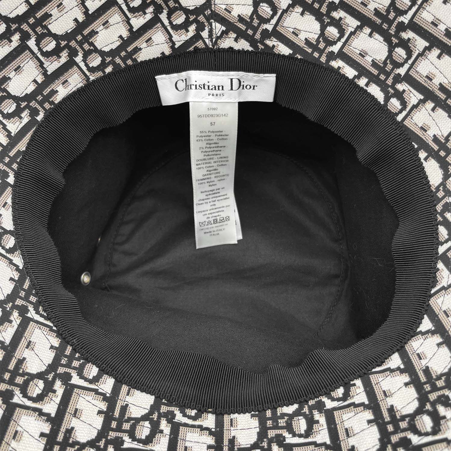 DIOR ディオール　TEDDY-D ボブハット　57 Christian Dior ディオール TEDDY-D ボブハット 57 Christian Dior