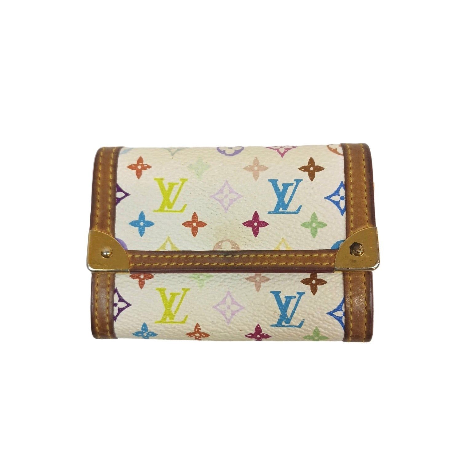 ルイヴィトン LOUIS VUITTON ポルトモネ ビエ カルトクレディ 財布 W
