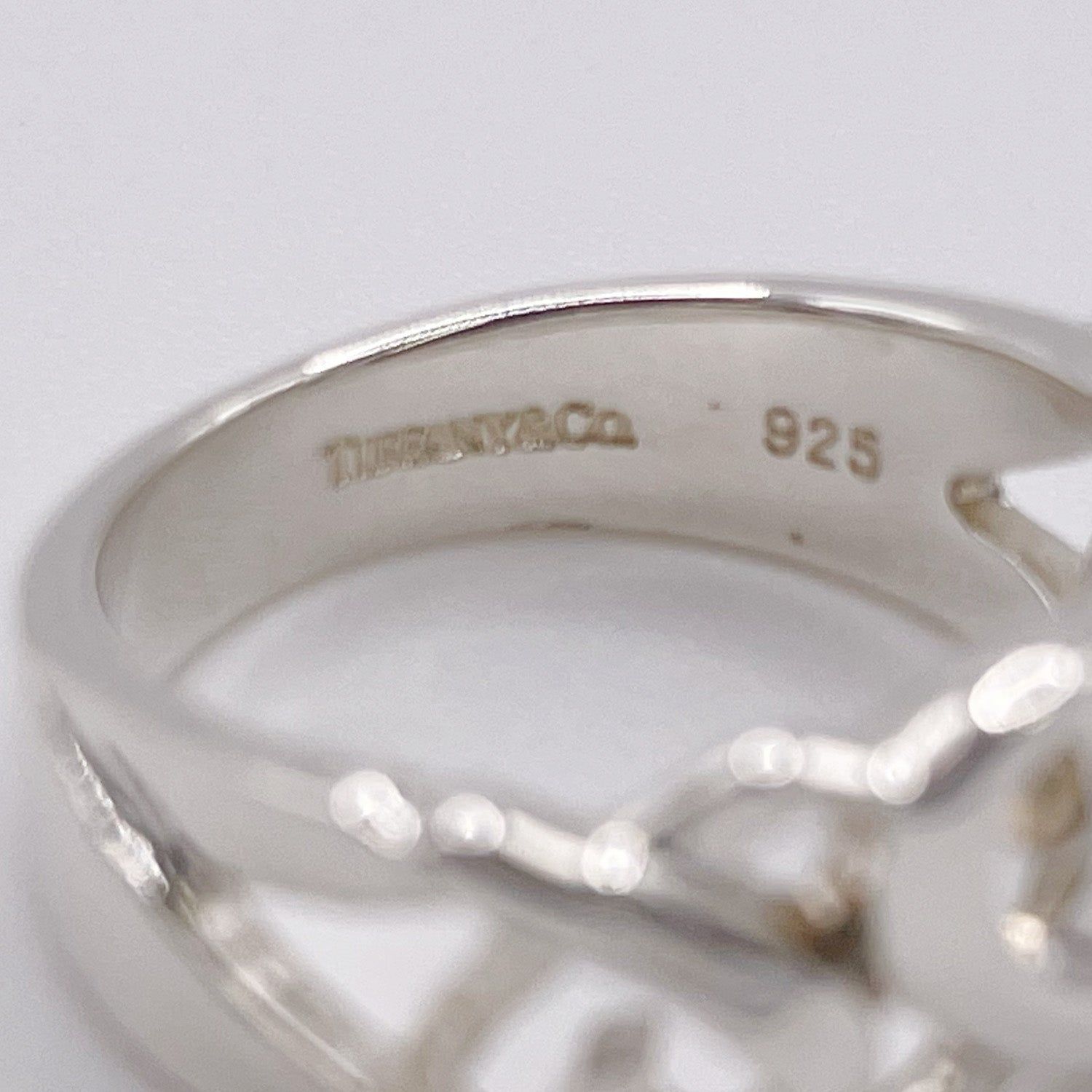 Tiffany&Co. ティファニー 10号 ラビングハート トリプル リング SV925