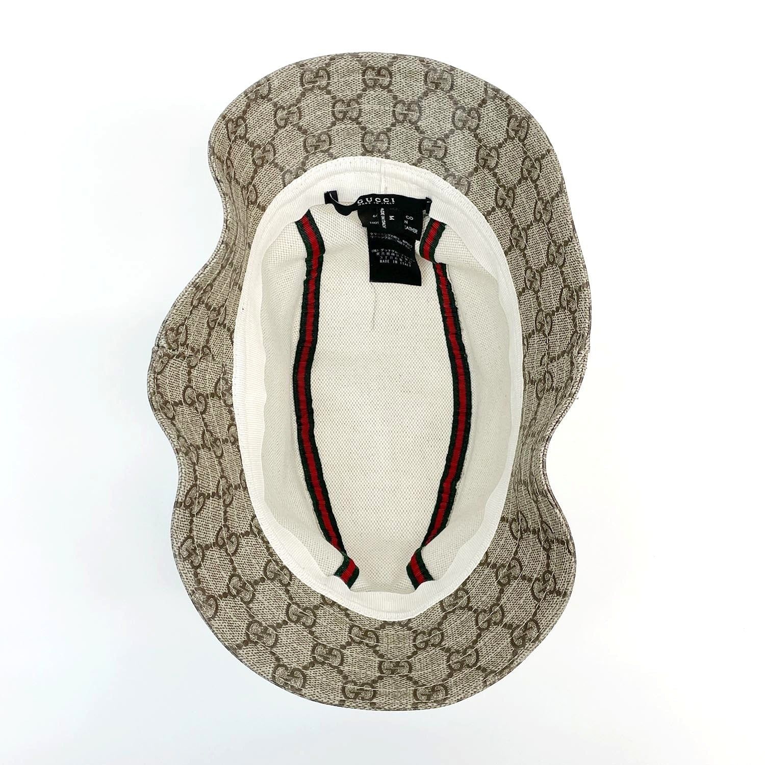 GUCCI グッチ GGスプリーム 人気 フェドラハット サイズM シェリー