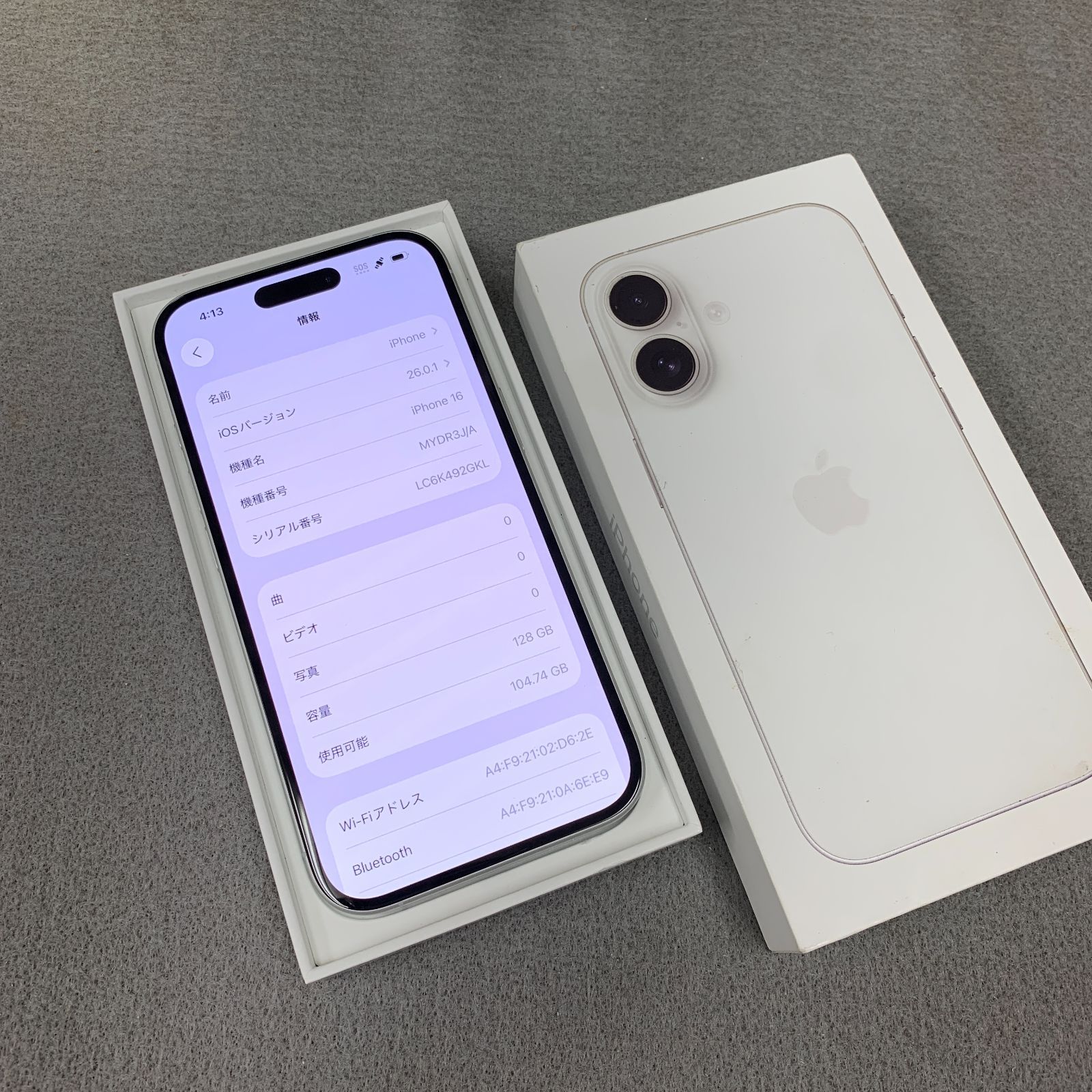【見た目新品同様】iPhone16 128GB ホワイト SIMフリー 新品同様 iPhone16 128GB ホワイト 国内SIMフリー 送料無料 - メルカリ