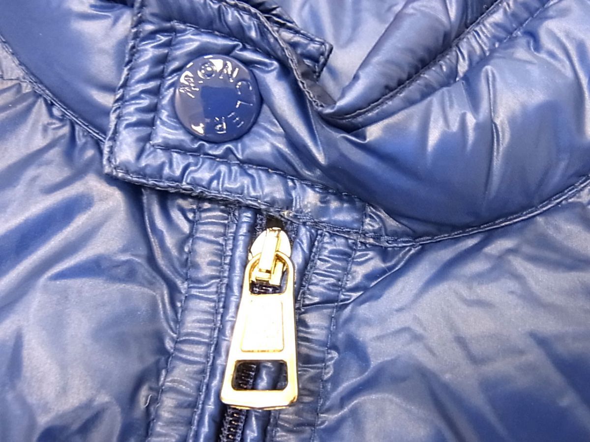 【極美品】モンクレール GUI GILET ナイロンダウンベスト ネイビー MONCLER 送料無料 モンクレール メンズ ダウンベスト RAGOT GILET