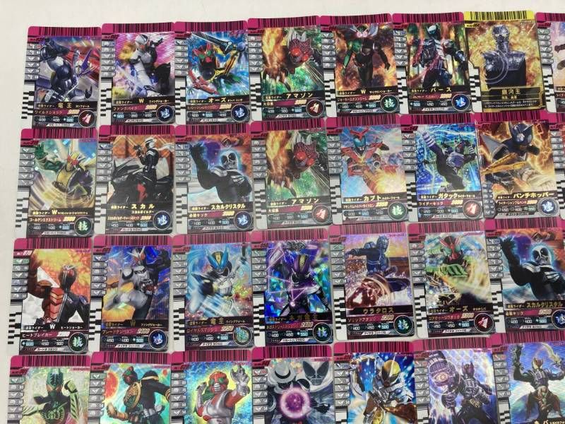 ☆希少☆✨ 仮面ライダー☆ガンバライド　　　カード✨ LR・SRその他まとめ売り まとめ】仮面ライダーバトル ガンバライド カード 64枚 LR/SR/SP のみ