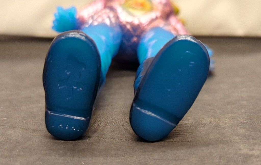 ヤモマーク 大怪獣シリーズ ビラビラン ソフビ ヤモマーク 大怪獣シリーズ ビラビラン(青成型/メタピンク/金/赤/黒