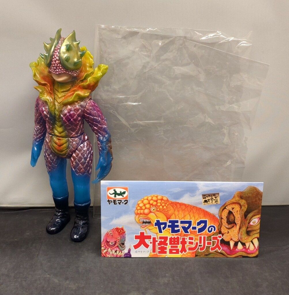 ヤモマーク 大怪獣シリーズ ビラビラン(青成型/メタピンク/金/赤/黒