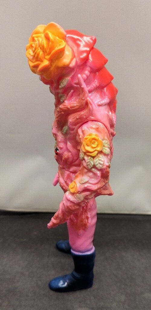 ヤモマーク ヤモマークの大怪獣シリーズ ビラビラン ソフビ 蓄光