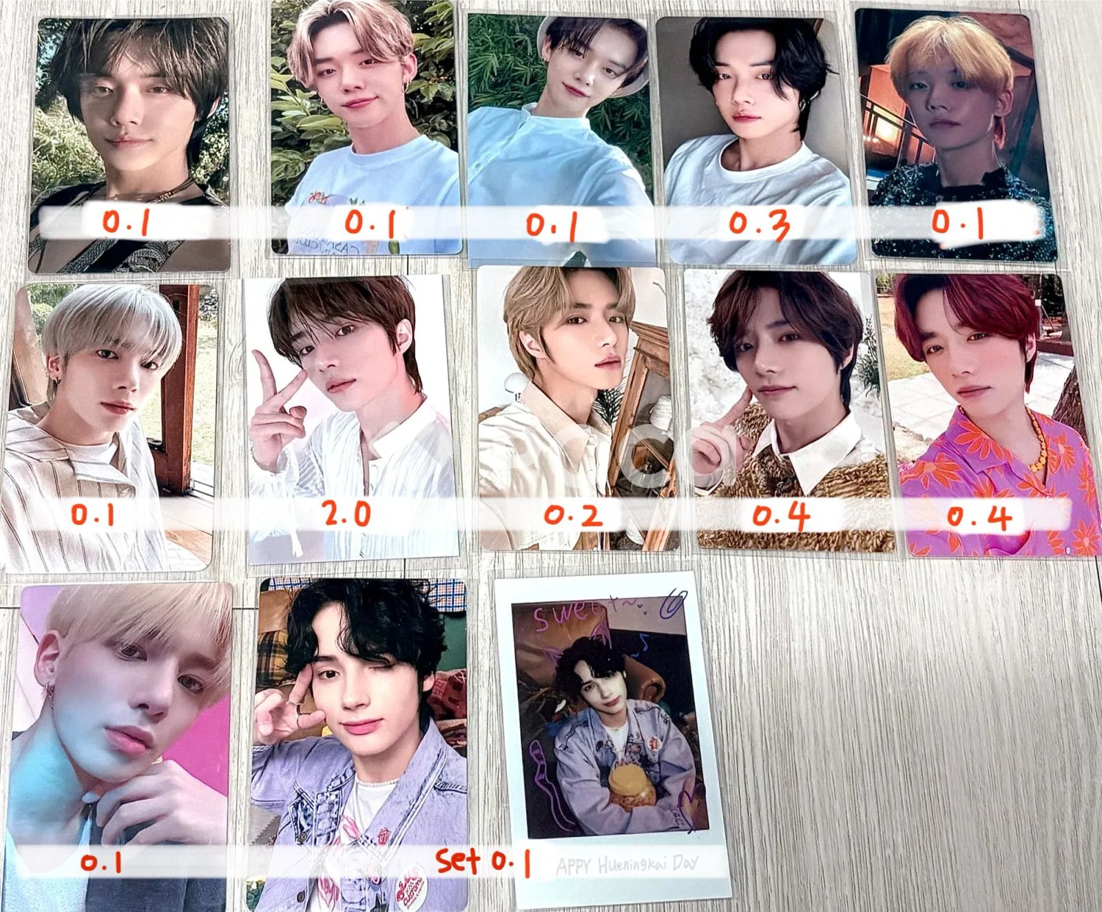 IDLE We are makestar 限定 ジュース トレカ 5枚セット