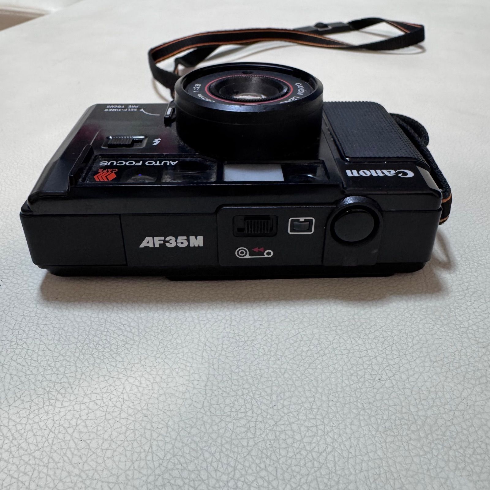 Canon キヤノン AF35M コンパクトフィルムカメラ 動作確認済 - メルカリ