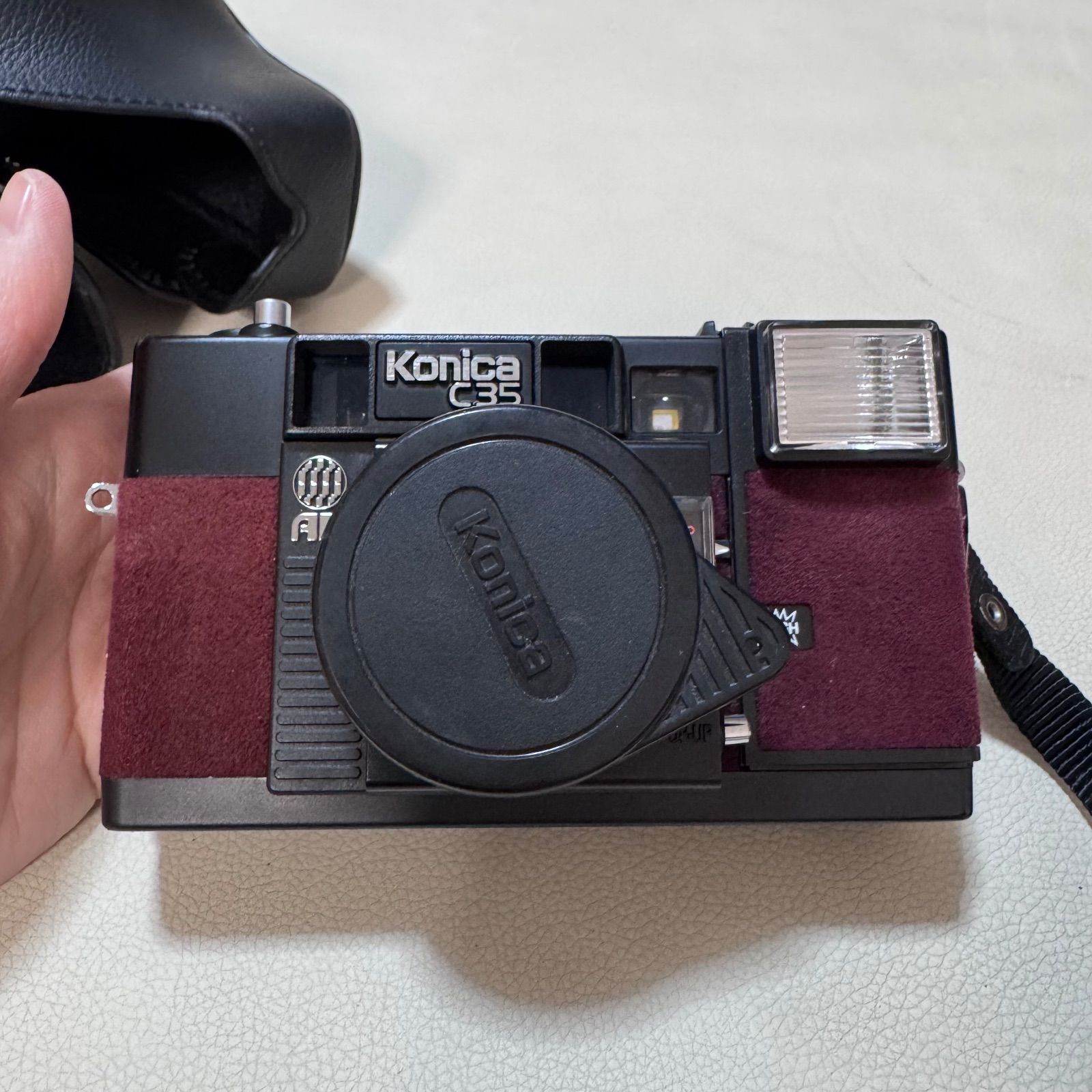 【動作確認済】 KONICA C35 AF F1217-8ID p KONICA コニカ C35 AF フィルムカメラ 動作確認済