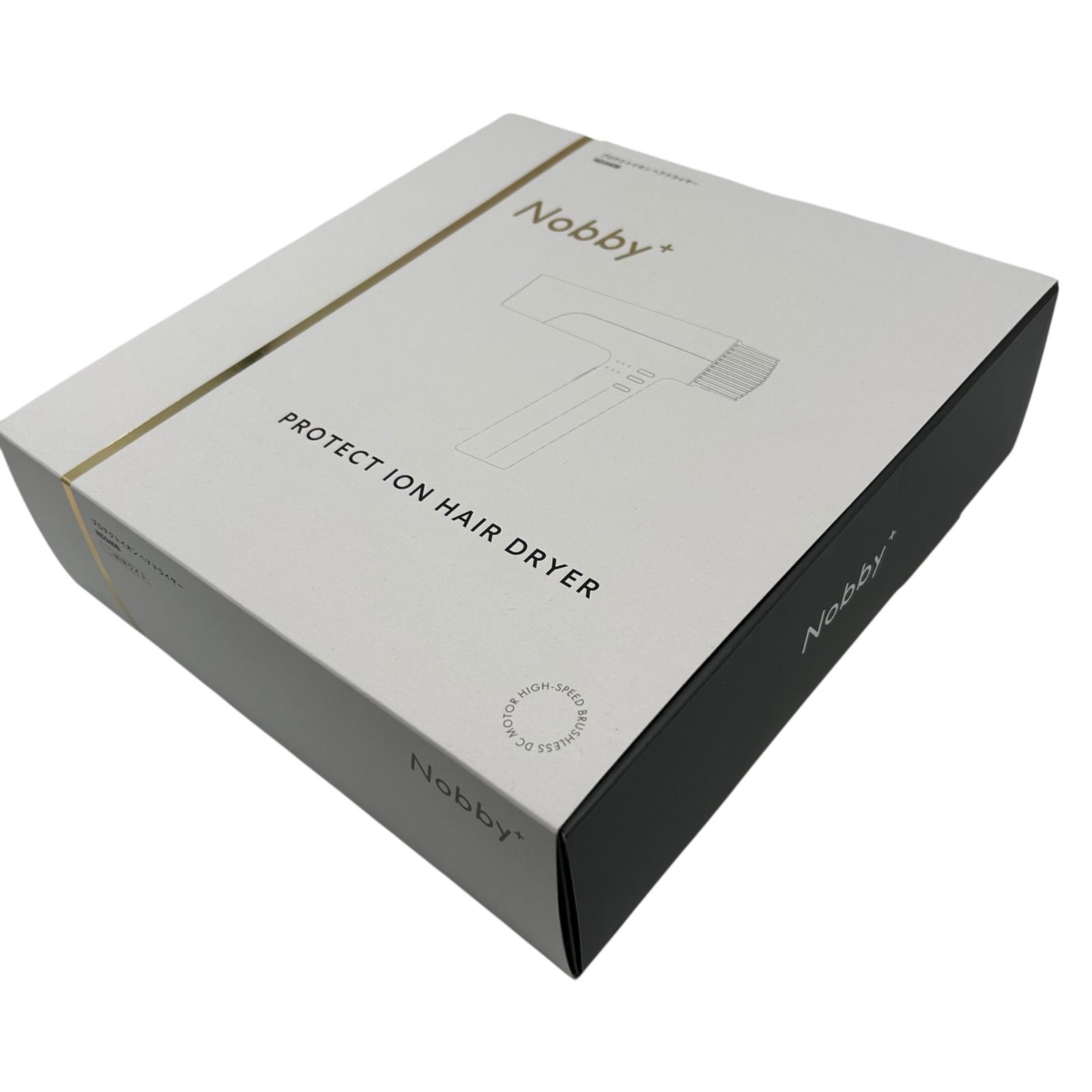 新品・未開封】Nobby+ プロテクトイオンヘアドライヤー ND340B-W