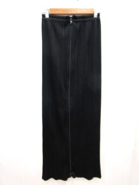 イッセイミヤケ プリーツプリーズ PLEATS PLEASE 前開きチャックロング