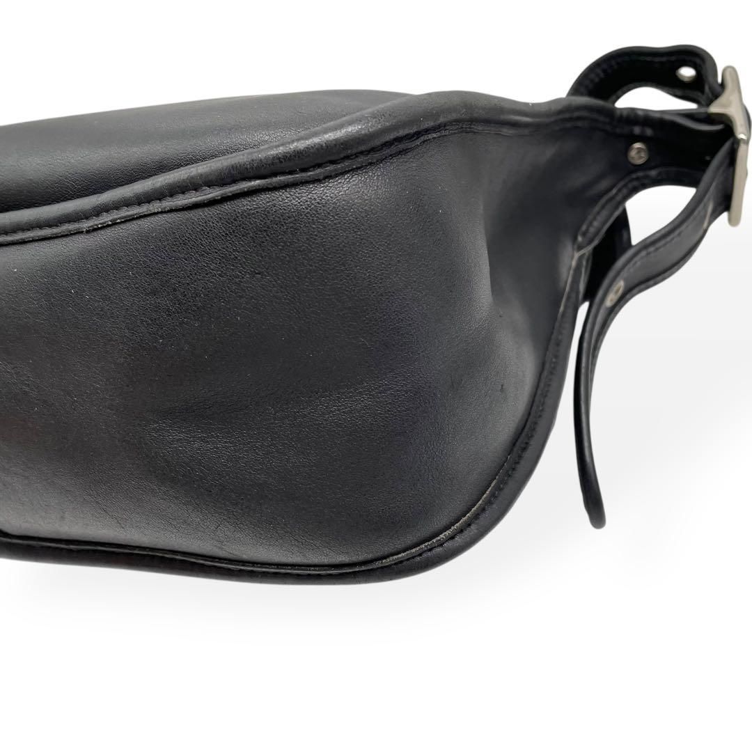 美品 COACH オールドコーチ ショルダーバッグ グラブタンレザー 9951