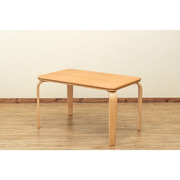 こたつ 約幅110×70cm 長方形 ナチュラル 掛け布団セット オール
