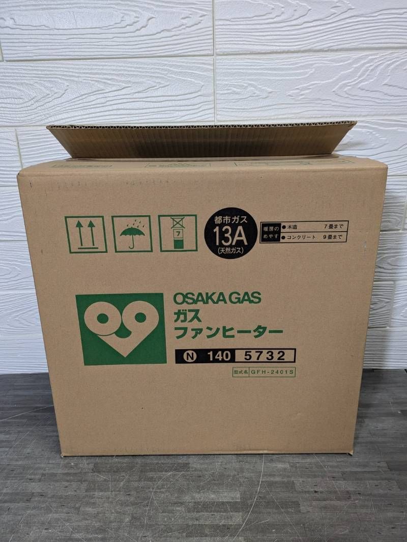 OSAKA GAS ガスファンヒーター GFH-2401S ノーリツ NORITZ 都市ガス