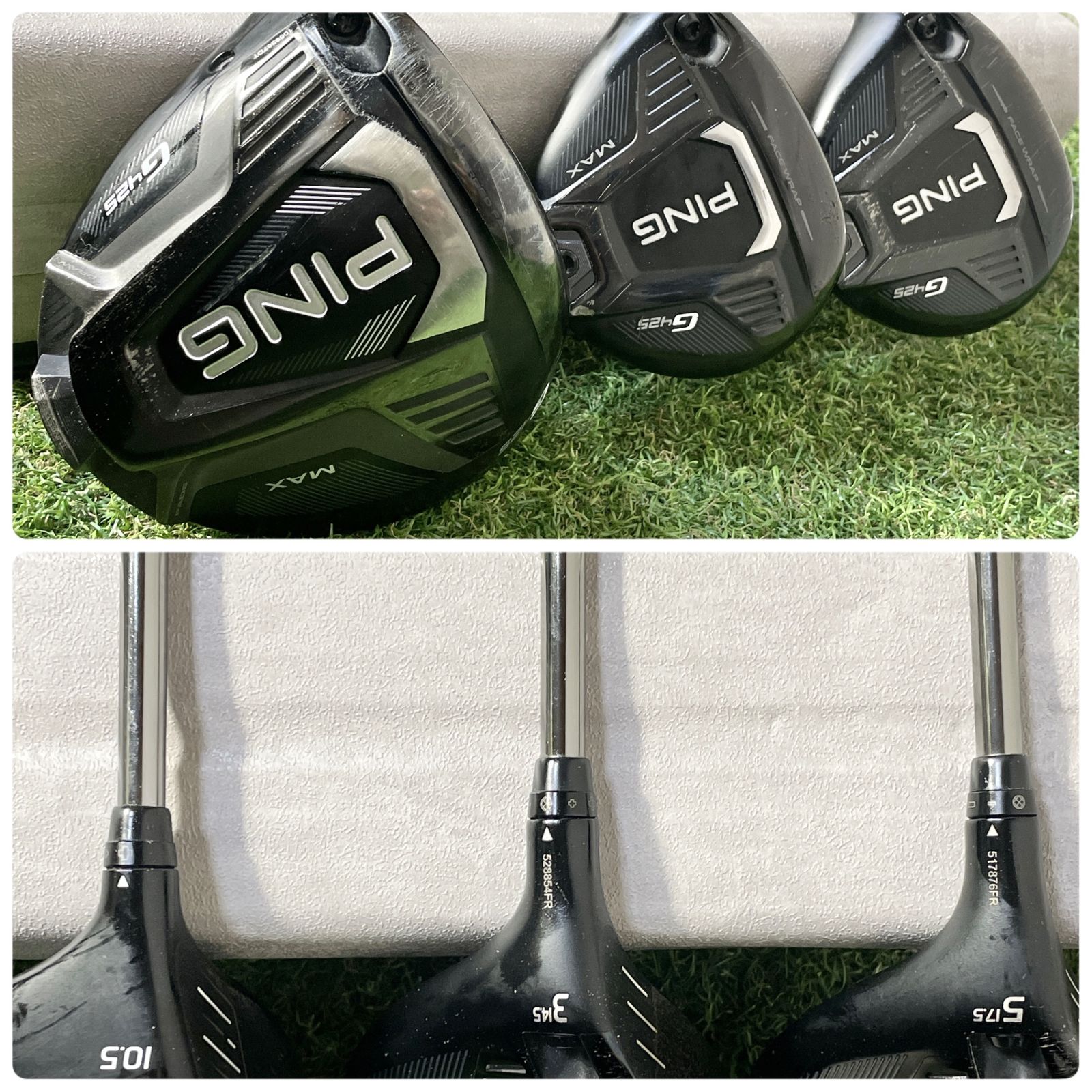 貴重レフティ】PING G425 MAX ゴルフクラブセット 11本 S メンズ 左