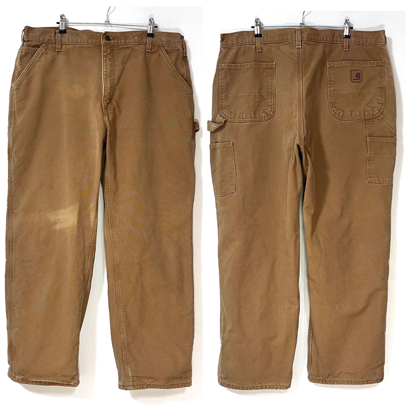 Carhartt カーハート W40L30 ヘビーダック地 チェックネルライナー