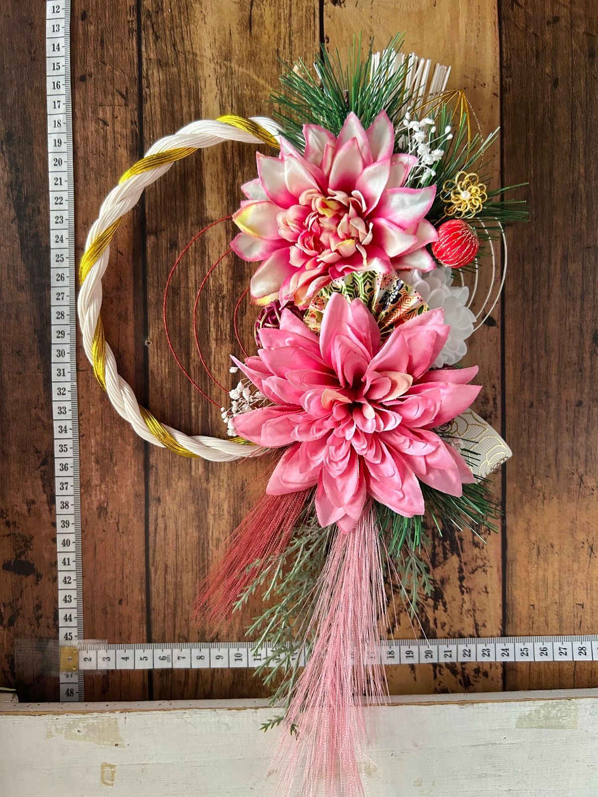 13.しめ縄リース 02dc0b6197c66b0e4d528049e4c28d