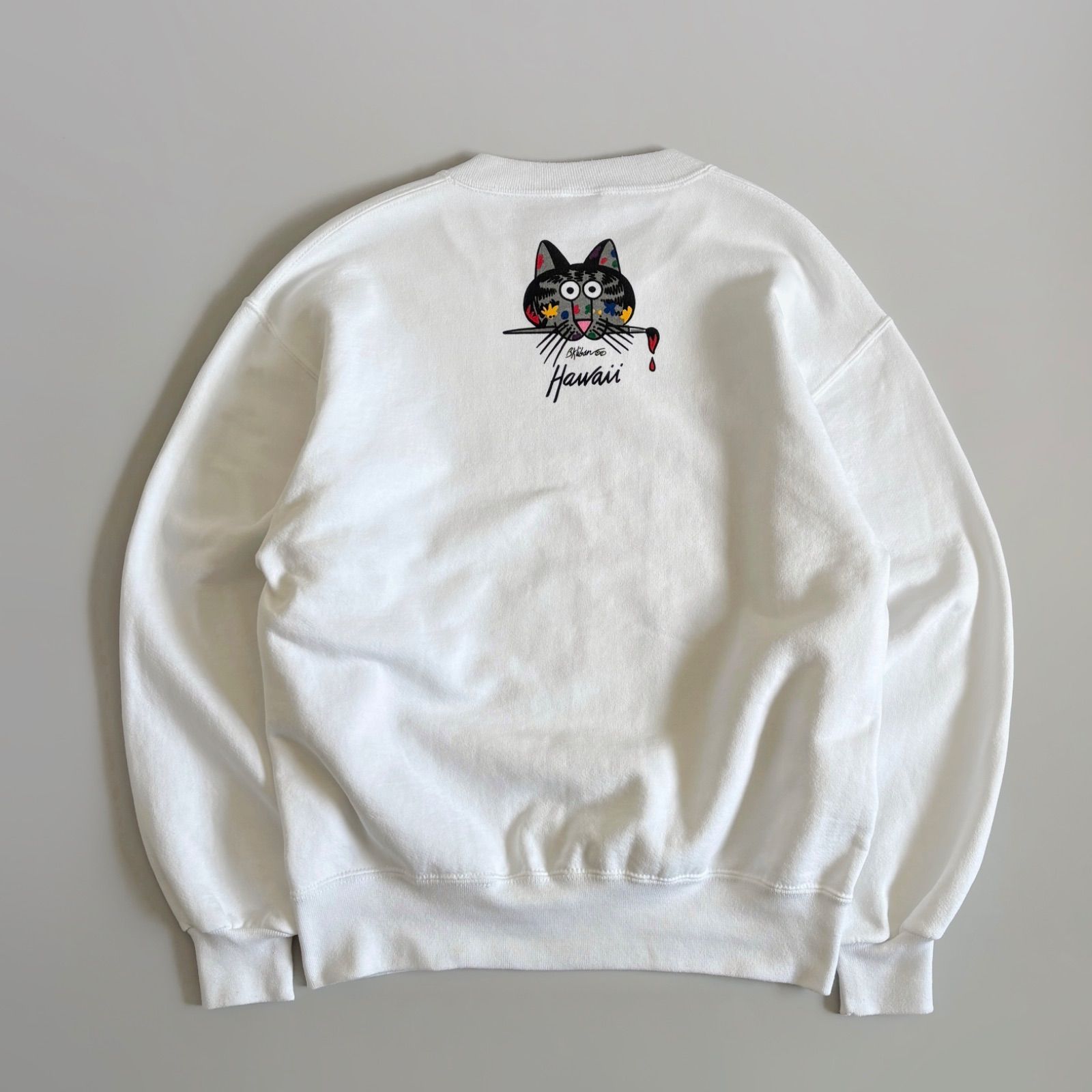90s~ usa製 crazy shirts クリバンキャット B.Kliban ネコ 絵の具