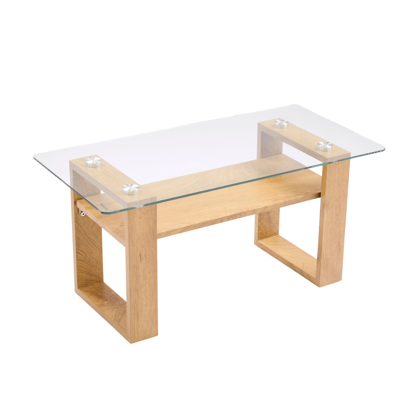 ガラステーブル ローテーブル コーヒーテーブル 幅80x奥40x高さ38.5cm