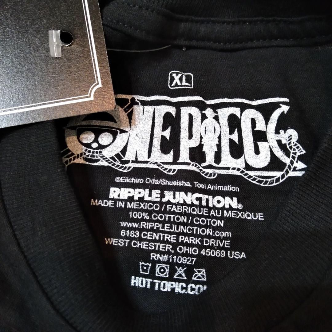 ワンピース Tシャツ XL 黒 one pice ロロノア・ゾロ アニメT * - メルカリ