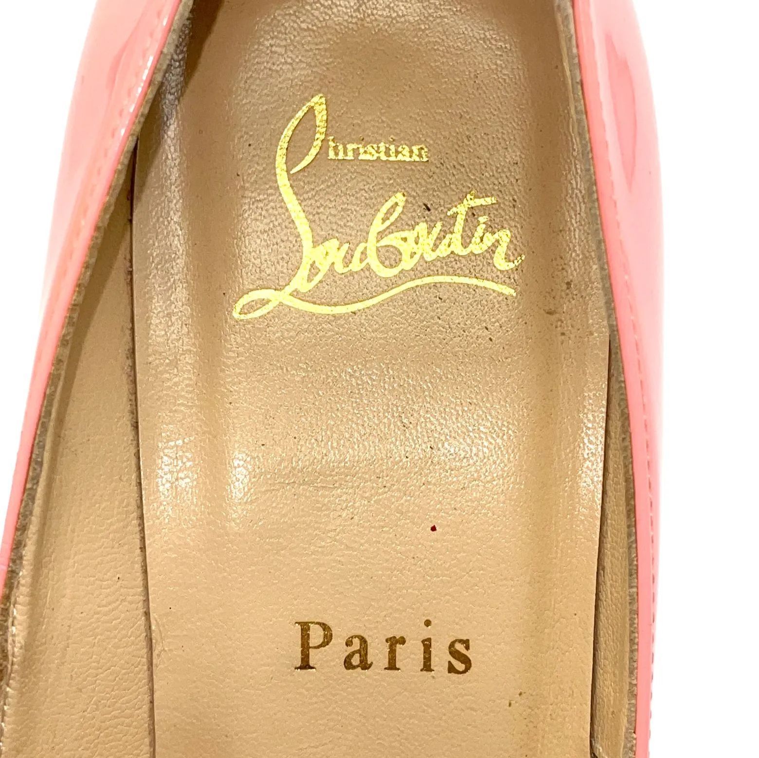 再お値下げっ！！新品未使用　ルブタン　New Very Prive New Very Prive - 120 mm パンプス - パテントレザー - ブラック