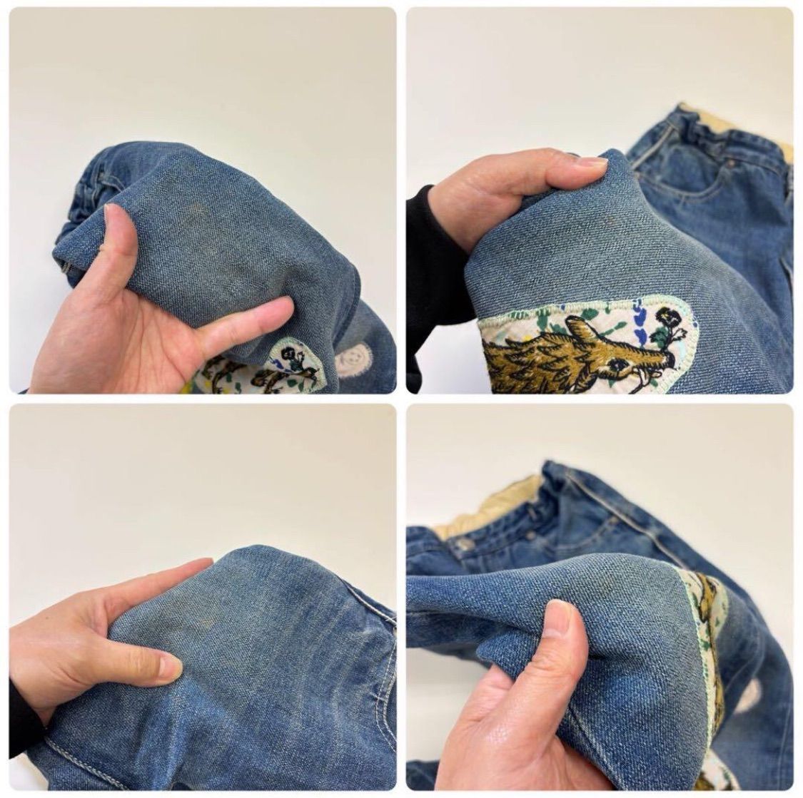 名作 mina perhonen ミナペルホネン 限定 KIDS キッズ wolf & flower