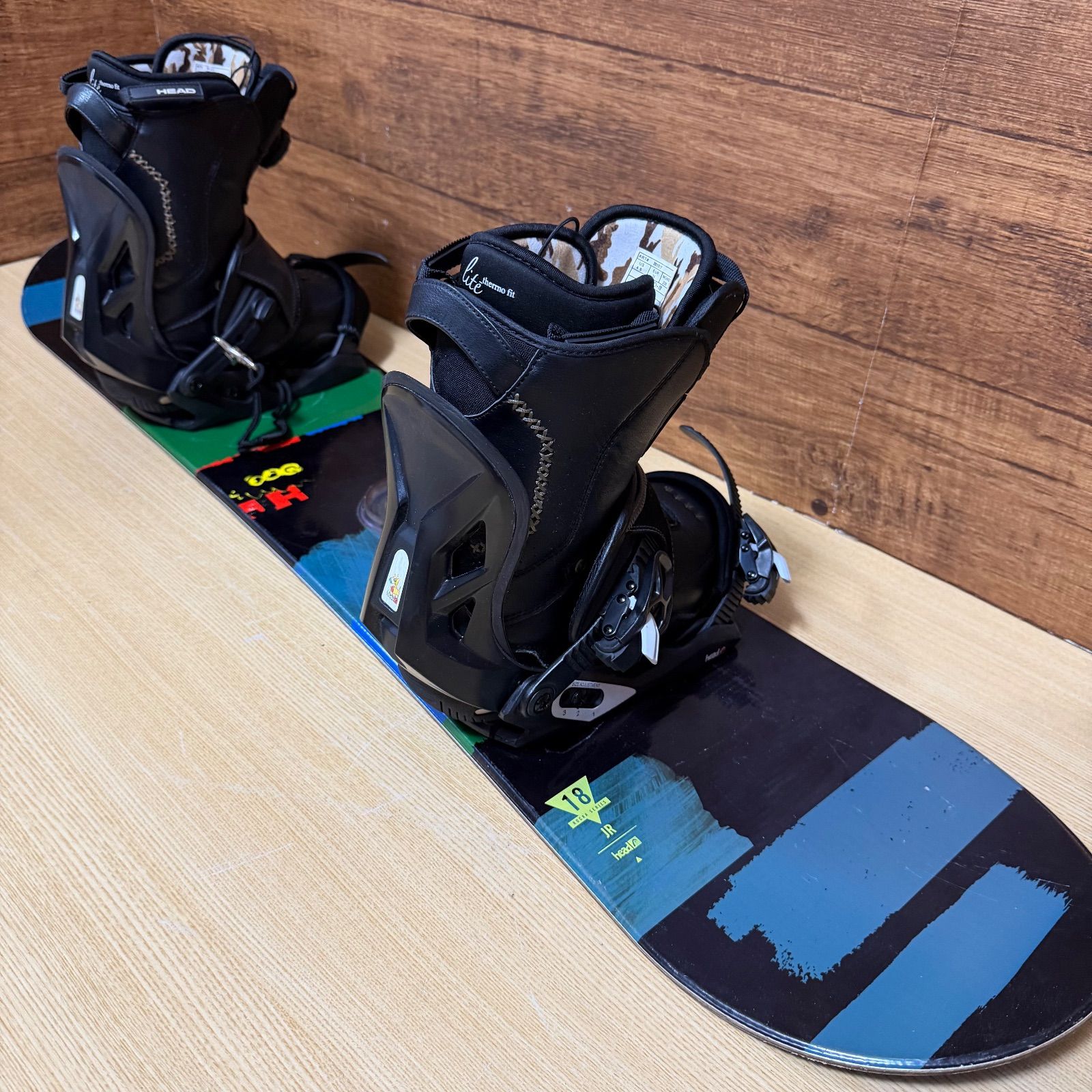 HEAD　ヘッド　スノーボード　キッズ　ジュニア　4点セット　118cm HEAD ヘッド スノーボード キッズ ジュニア 4点セット ボード