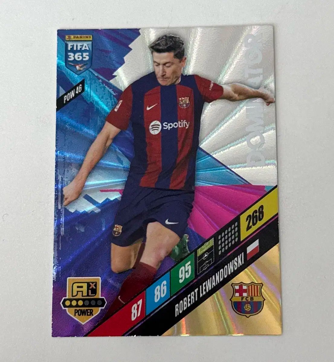 バルセロナ ロベルト・レヴァンドフスキ Panini パニーニ カード