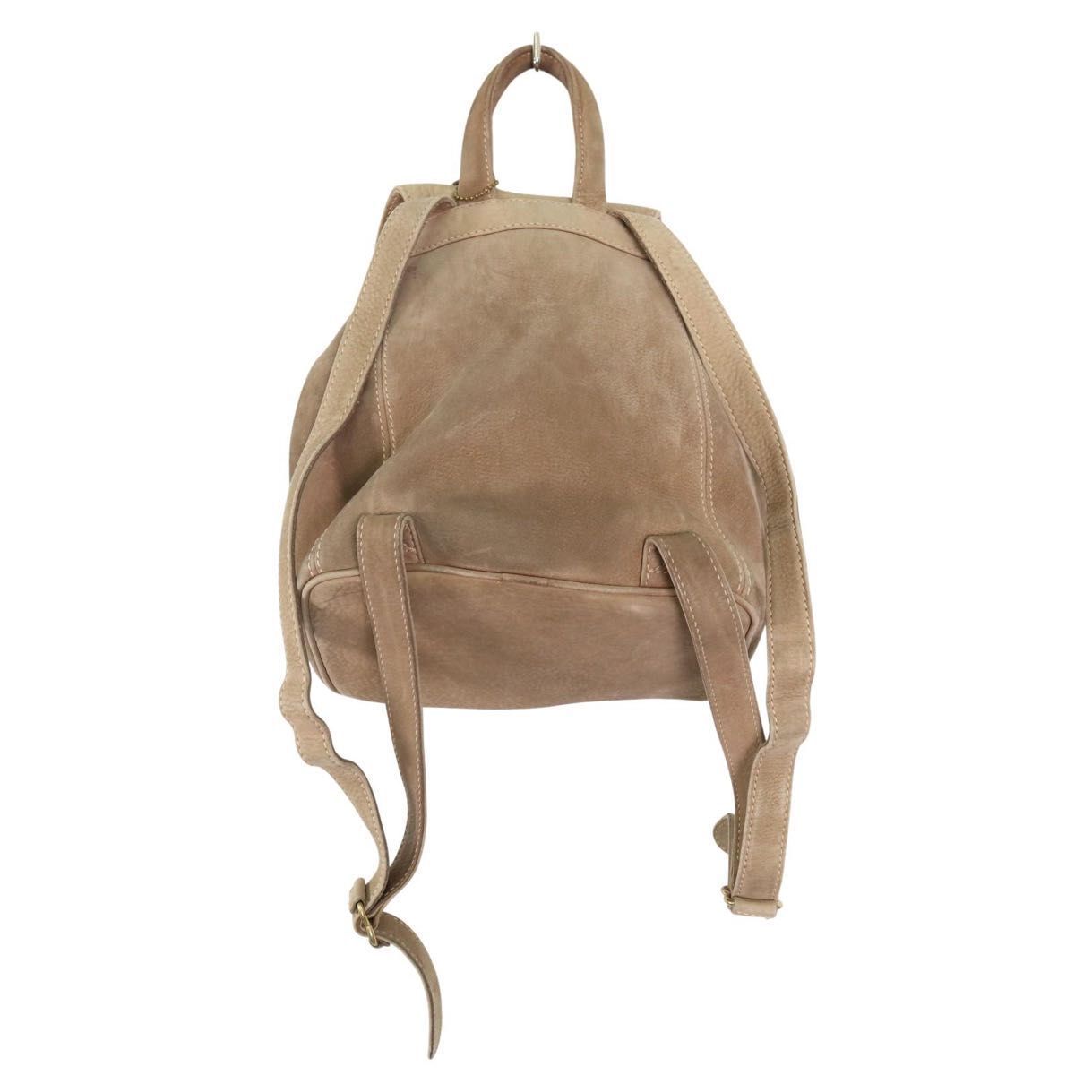 レア】COACH オールドコーチ レザー リュック デイバック ソノマ 巾着