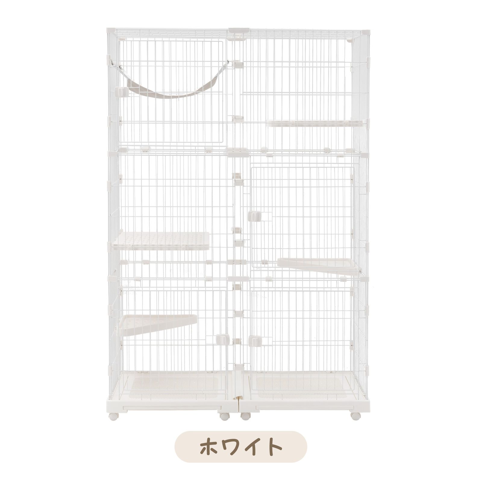 2025年新仕様】猫 ケージ キャットケージ 3段 幅広設計 自由組み合わせ