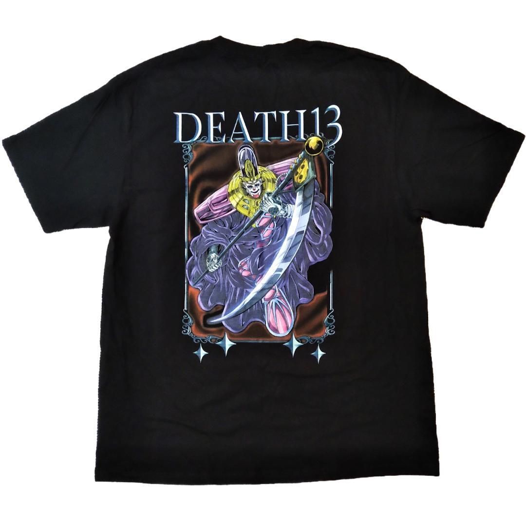 ジョジョの奇妙な冒険 Tシャツ XL 黒 死神13 デスサーティーン アニメ