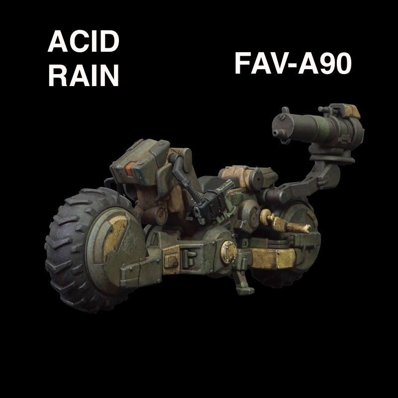 Acid Rain World FAV-A90 Speeder アシッドレイン Acid Rain World FAV-A90 Serpent Speeder MKL2mアシッドレイン