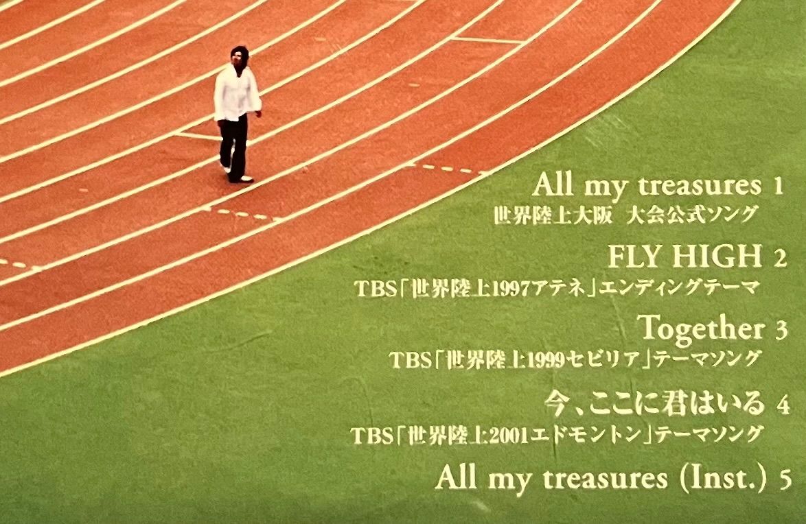 織田裕二 All my treasures 世界陸上 - メルカリ