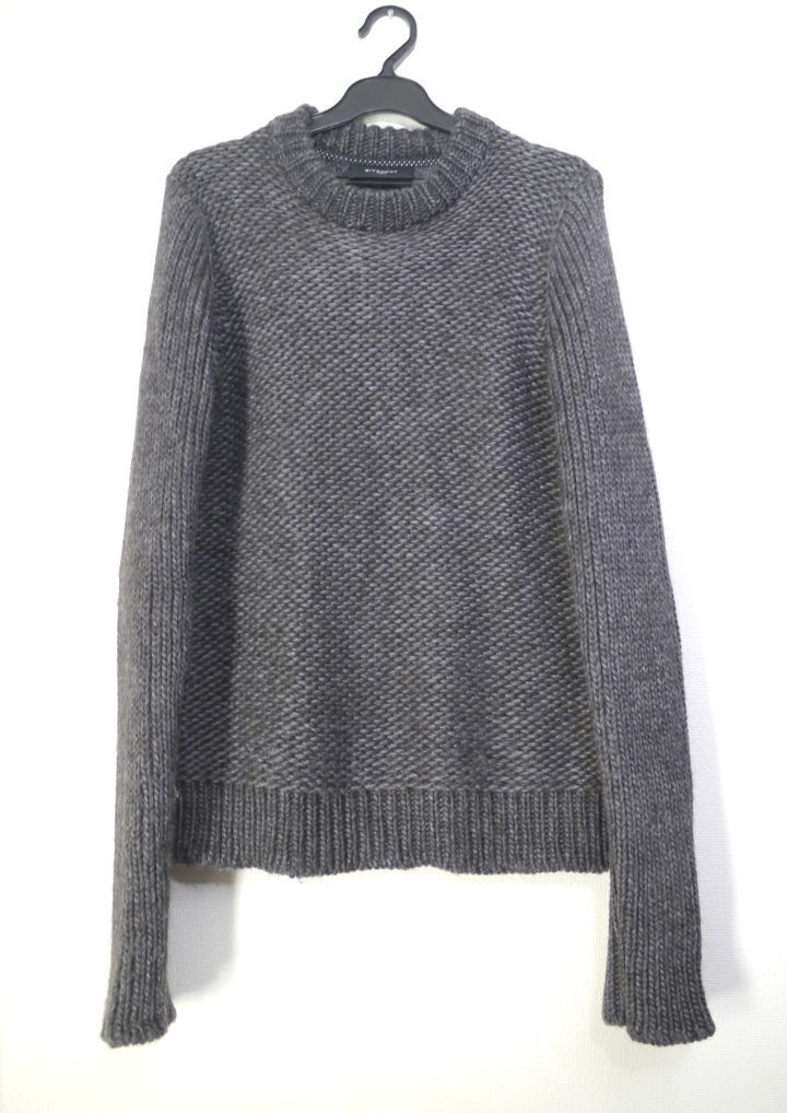 美品 ◇ GIVENCHY ジバンシィ メンズ アルパカ混 ウール素材 クルー