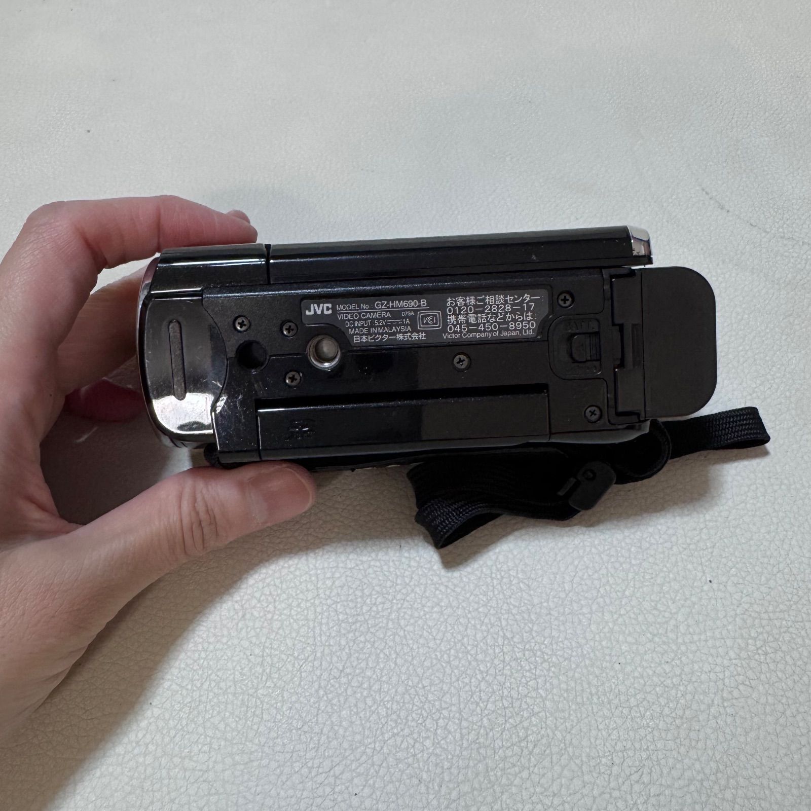 JVC ビクター GZ-HM690-S ビデオカメラ 2011年製 動作確認済 - メルカリ