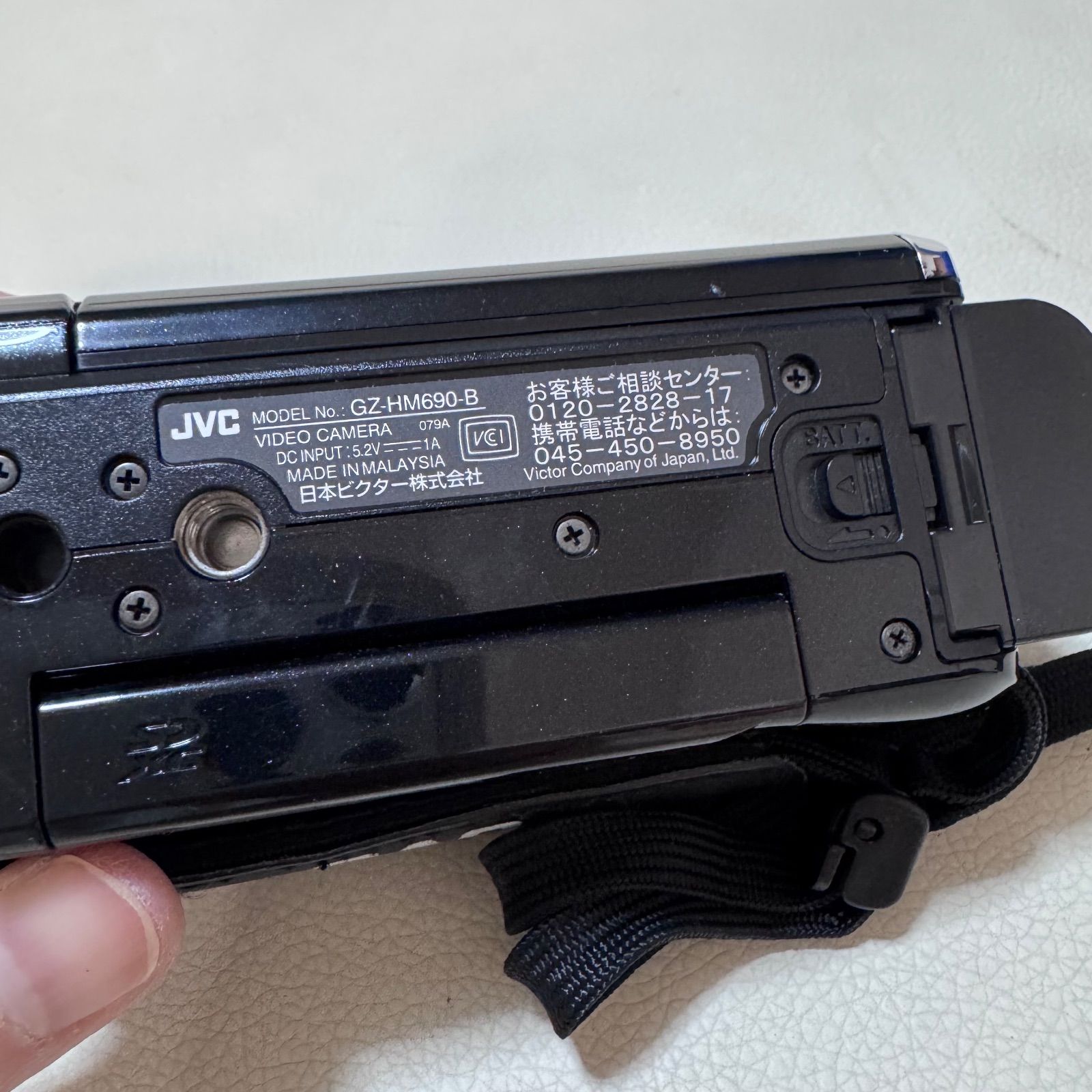 JVC ビクター GZ-HM690-S ビデオカメラ 2011年製 動作確認済 - メルカリ