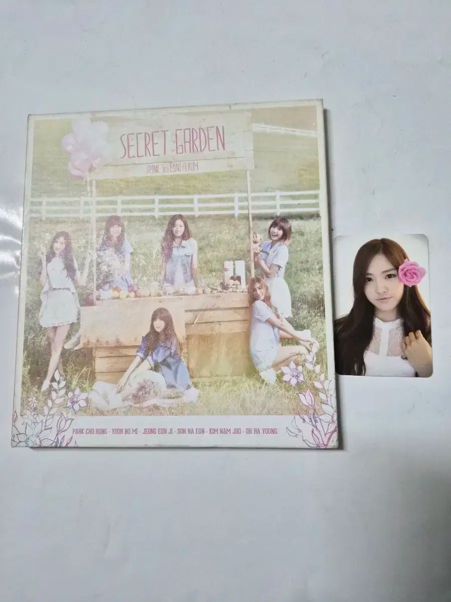 Apink Secret Garden + ソン・ナウン(SON NAEUN) トレカ 全メンバー