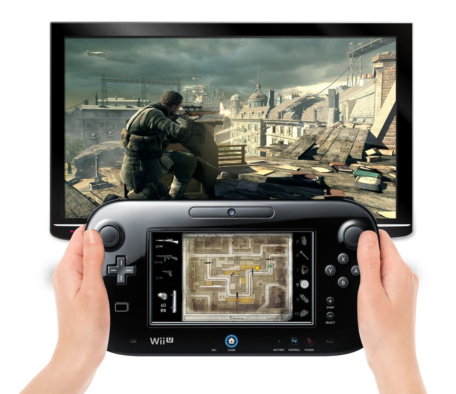 Wii スナイパー U - V2 エリートV2 Elite メルカリ Sniper WiiU (Nintendo ゲーム V2） （Sniper エリート MINTY