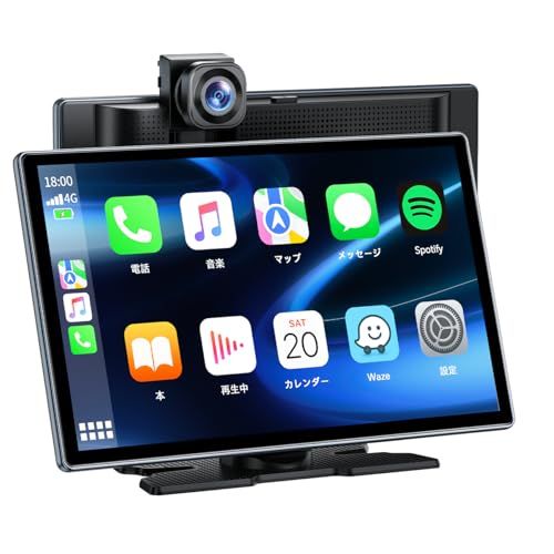 新品】オーディオ一体型ナビ 9インチIPSタッチスクリーン 4K+1080P前後