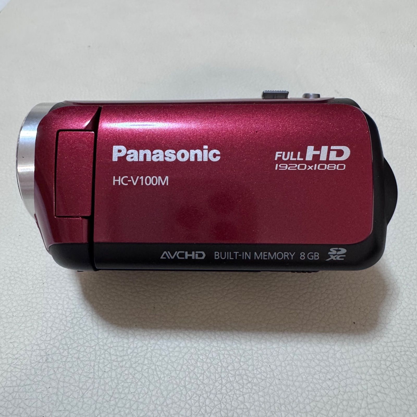 Panasonic HC-V100M-S ビデオカメラ 動作確認済み Panasonic パナソニック HC-V100M 2012年製 ビデオカメラ 動作確認済