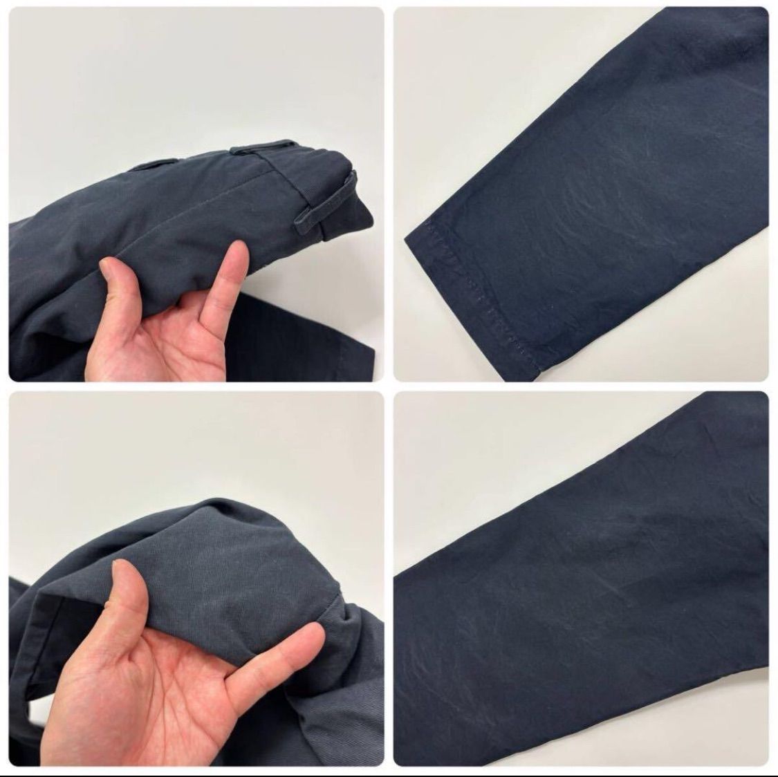 kolor カラー トルファングログラン テーパード パンツ ネイビー 系