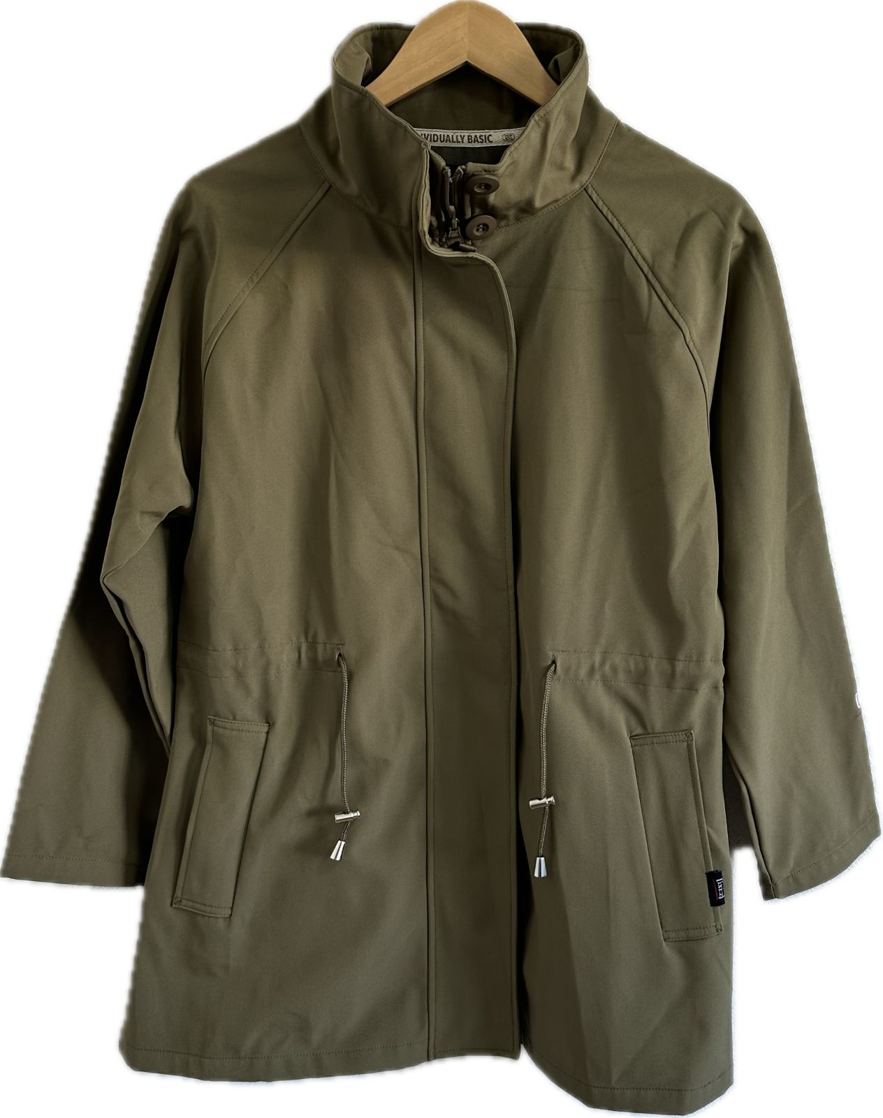 Z1618【美品】［ ixi:z ］イクシーズ ジャンパーブルゾンミドル丈